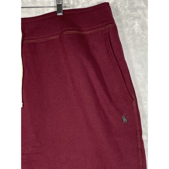 Polo Ralph Lauren Sweatpants Mens 4XL Red Jogger Pant Embroidered Big Pony Logo - Picture 3 of 8